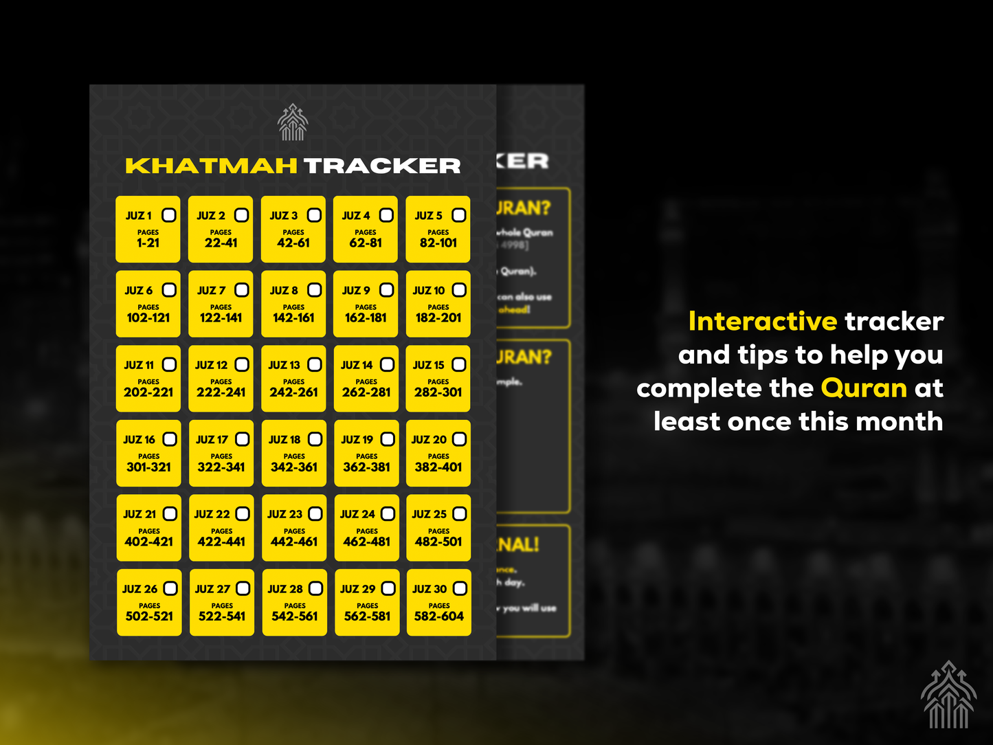 Ramadan Planner 2024 [DIGITAL]